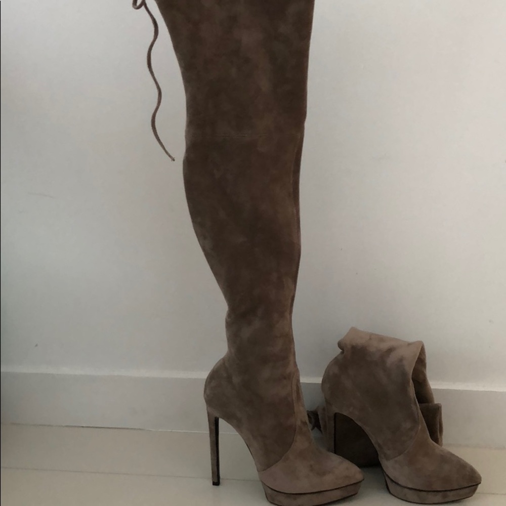 Saint Laurent high heels boots